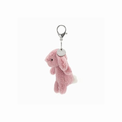 Jellycat Bashful Bunny Tulip Bag Charm Australia | 659703LBJ